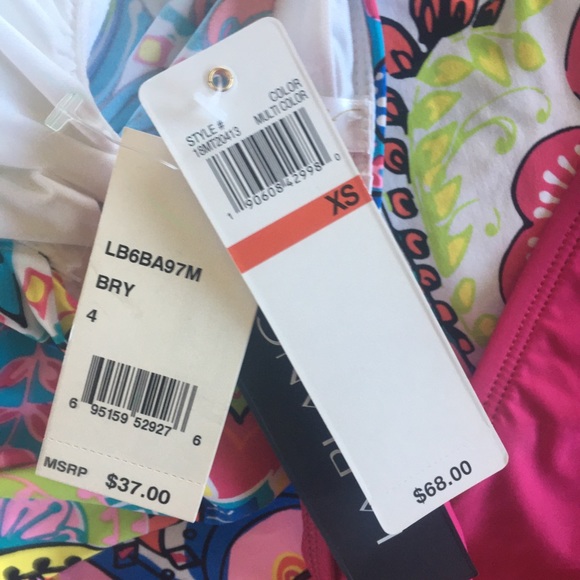 Anne Cole + La Blanca Tankini Swimsuit XS/4 - Picture 4 of 4